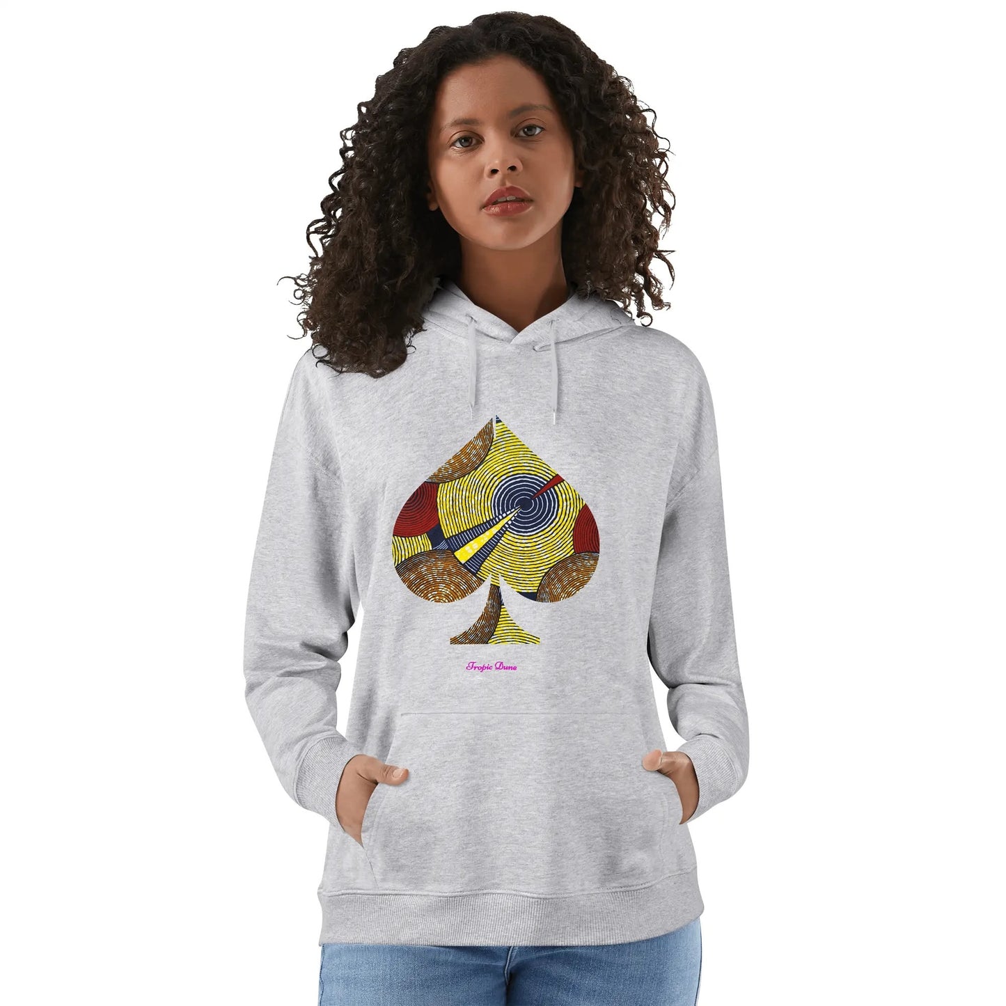 made woman hoodie by tropic dune