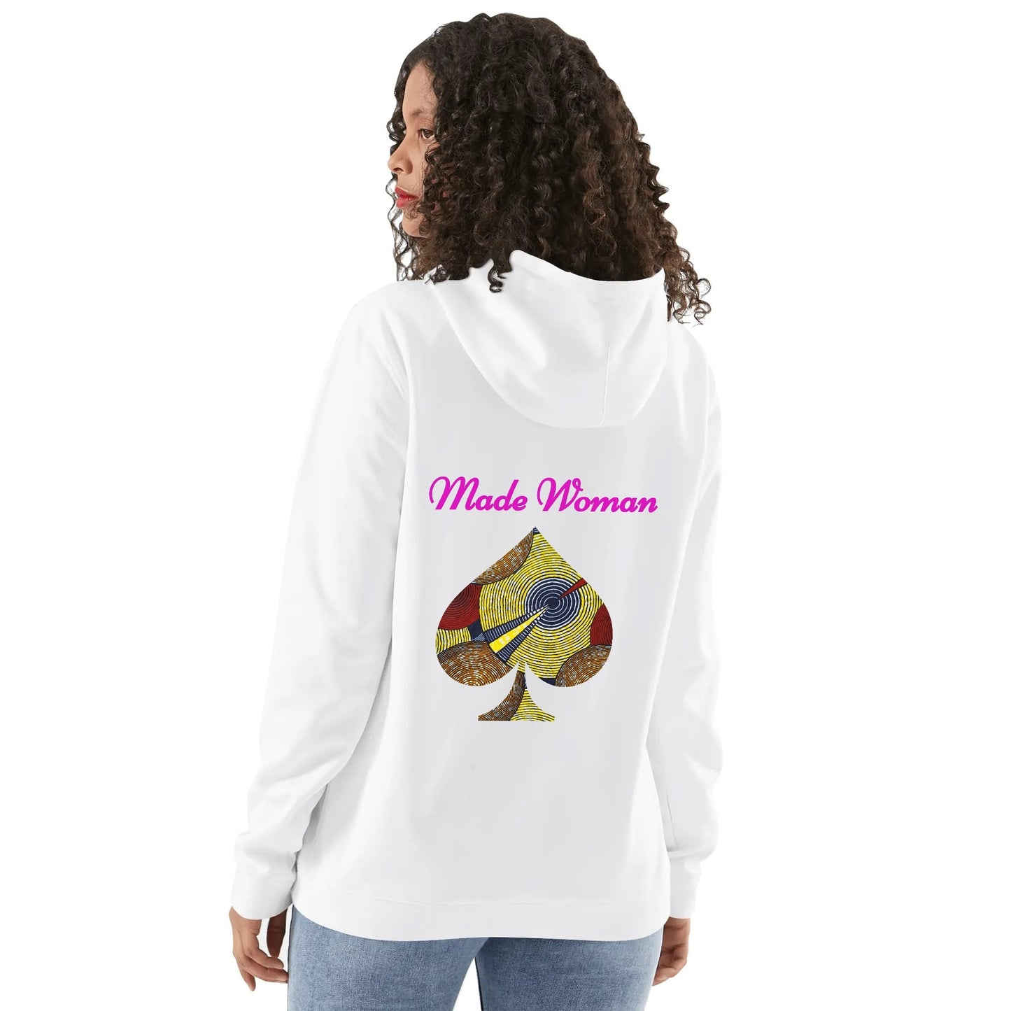 made woman hoodie by tropic dune