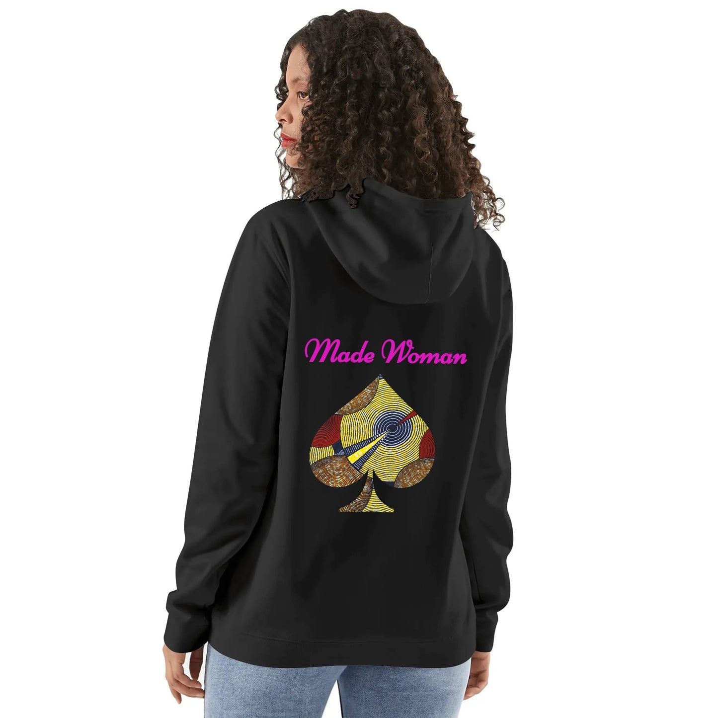 made woman hoodie by tropic dune