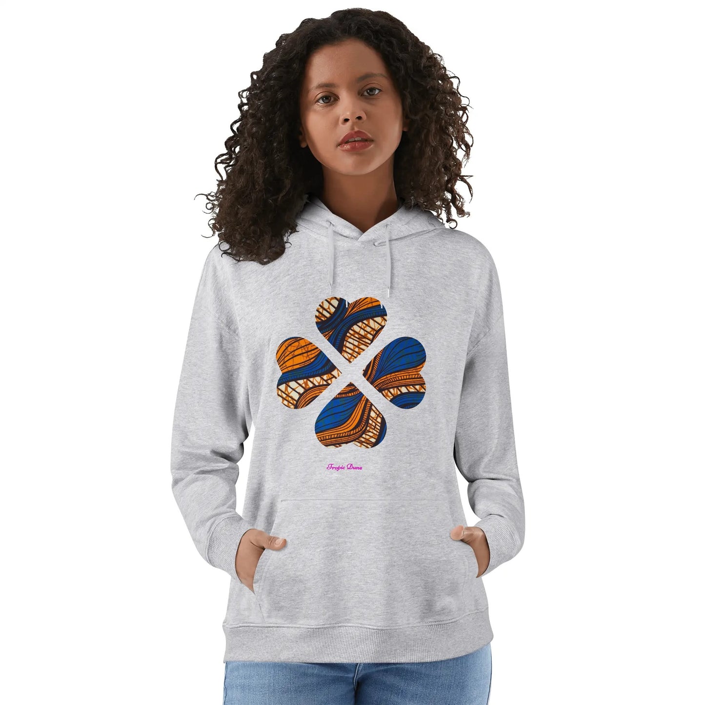 made woman hoodie by tropic dune