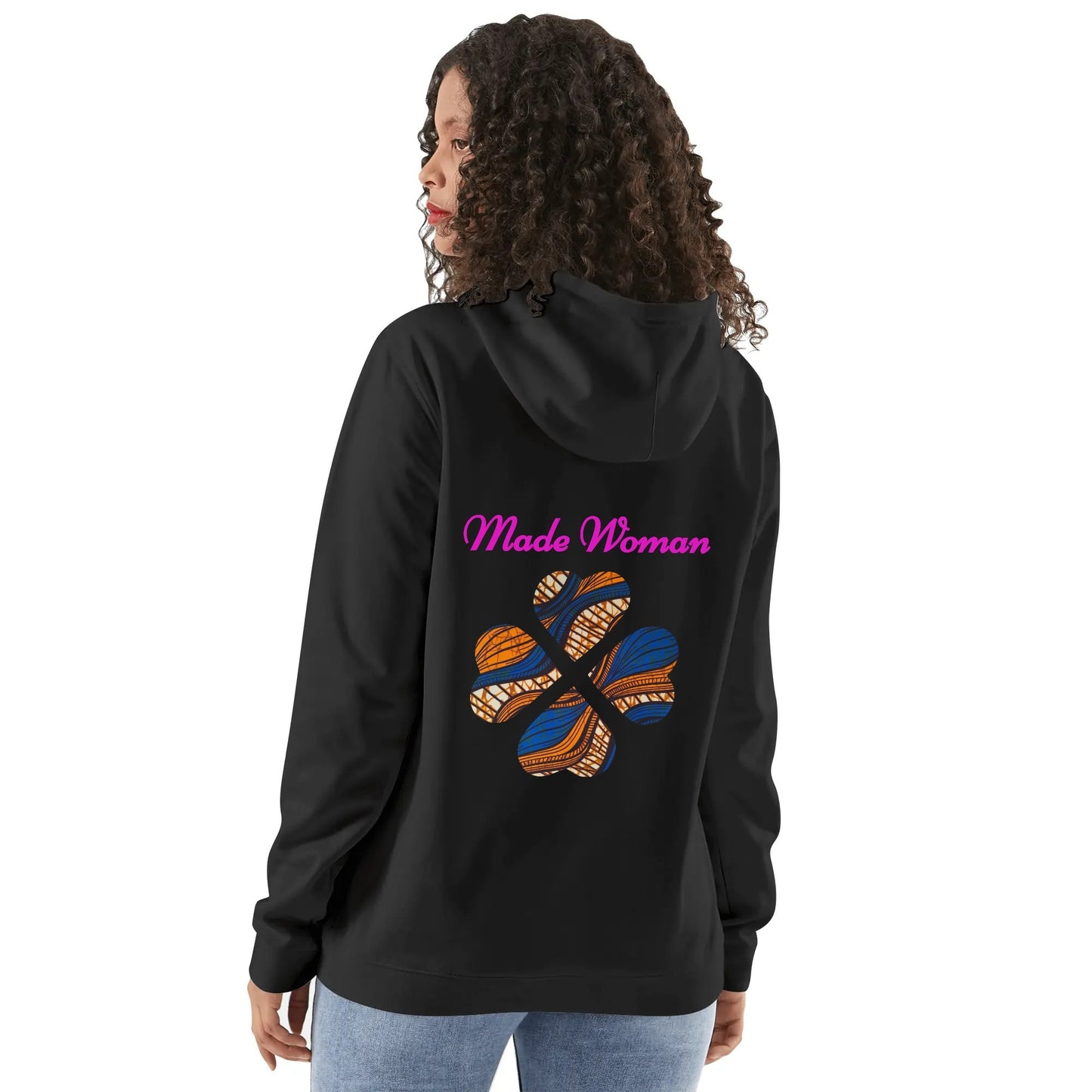 made woman hoodie by tropic dune