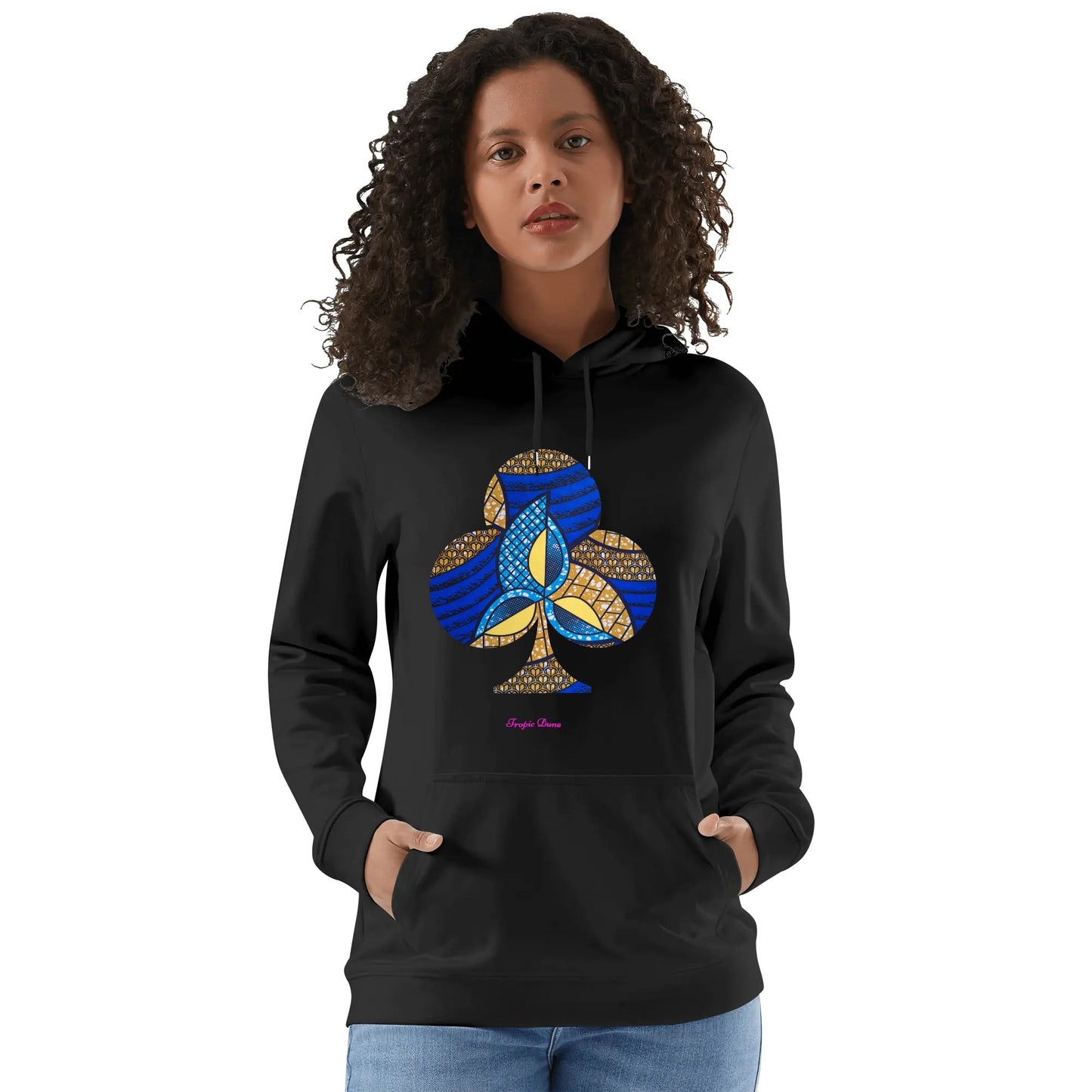 made woman hoodie by tropic dune