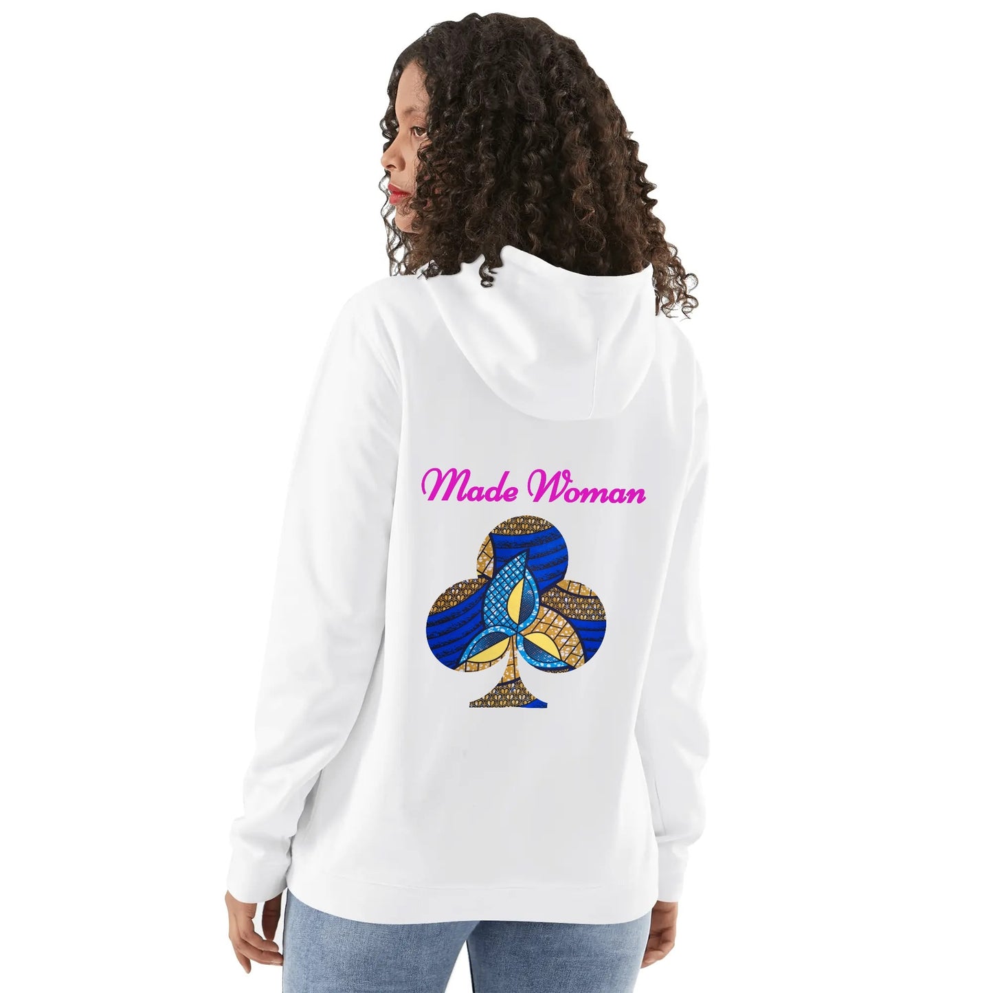 made woman hoodie by tropic dune