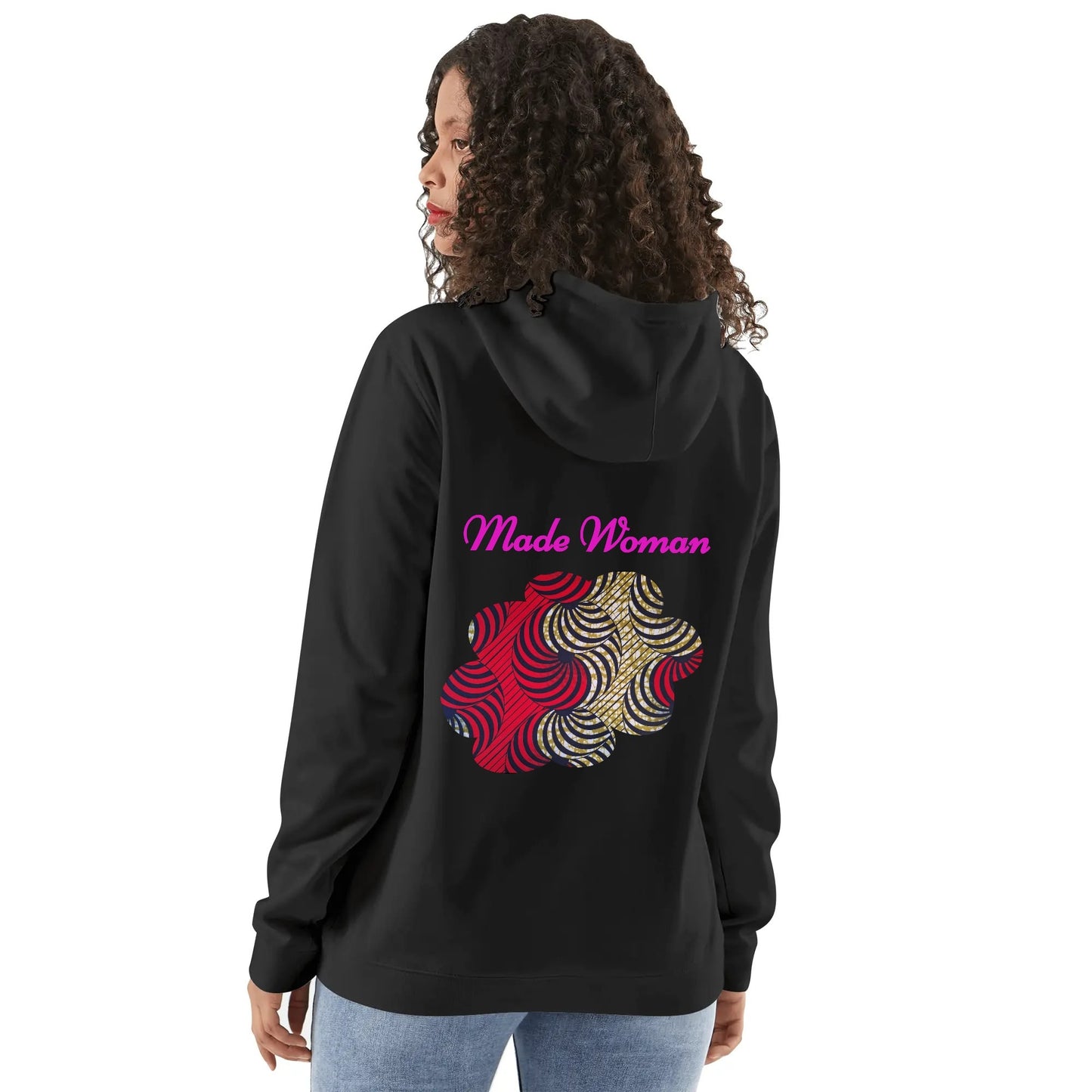 made woman hoodie by tropic dune