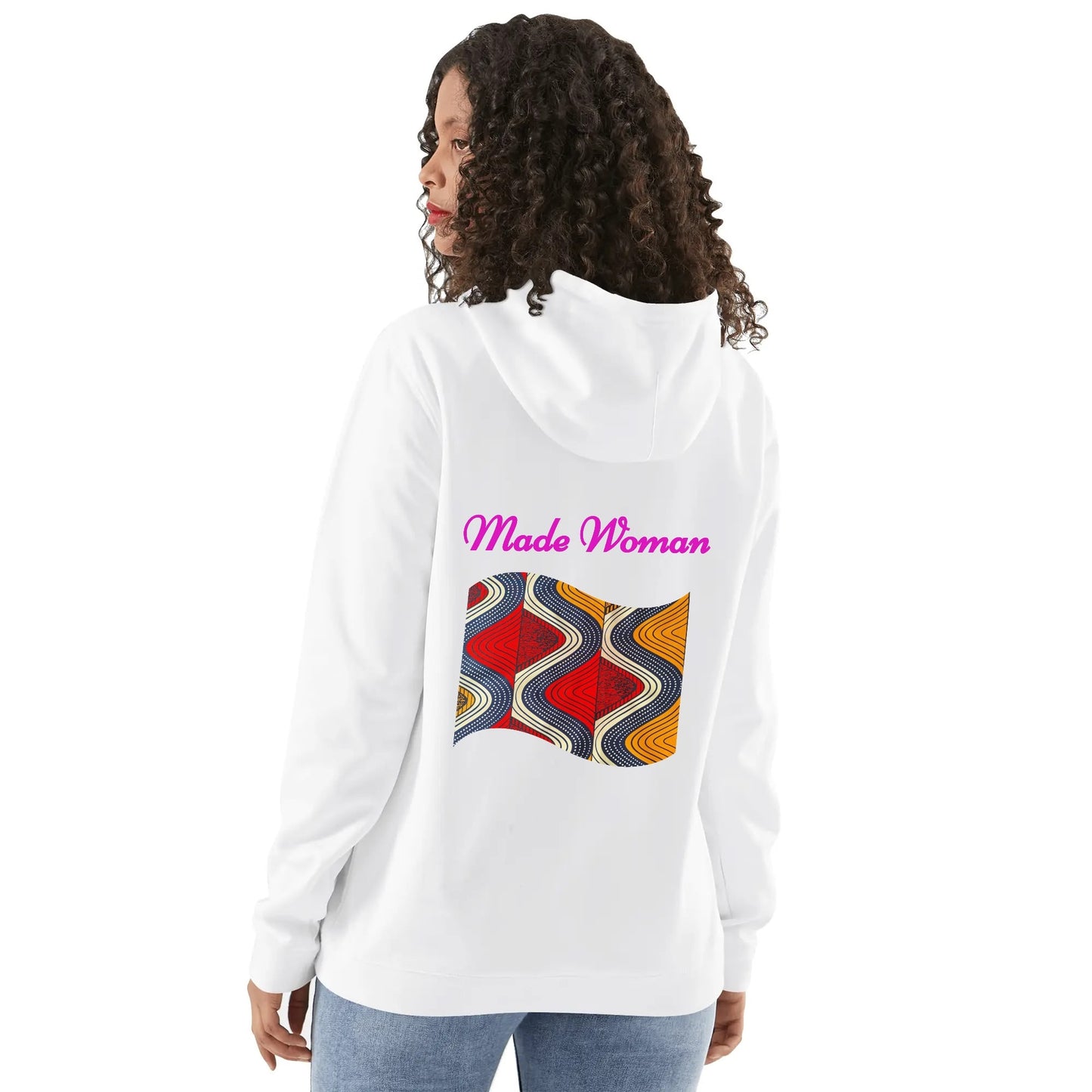 made woman hoodie by tropic dune