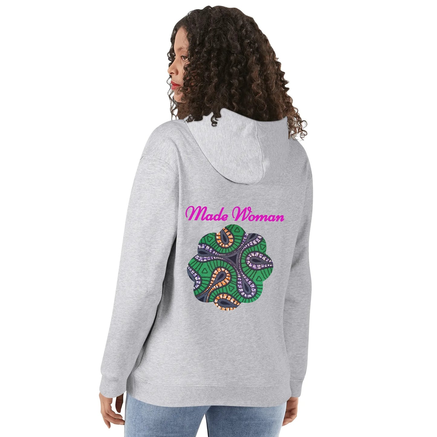 made woman hoodie by tropic dune