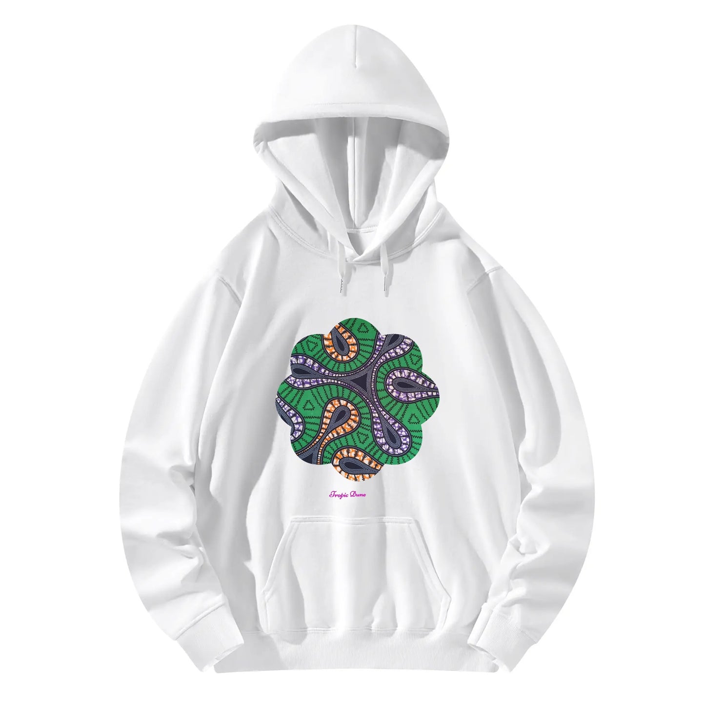 made woman hoodie by tropic dune