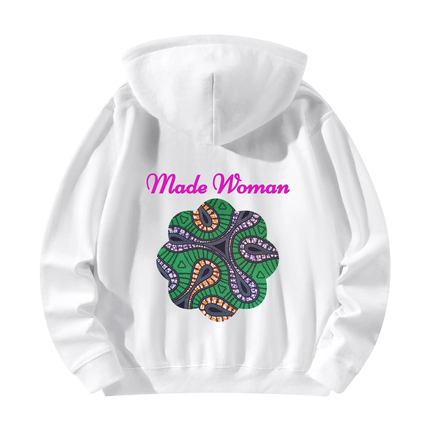 made woman hoodie by tropic dune