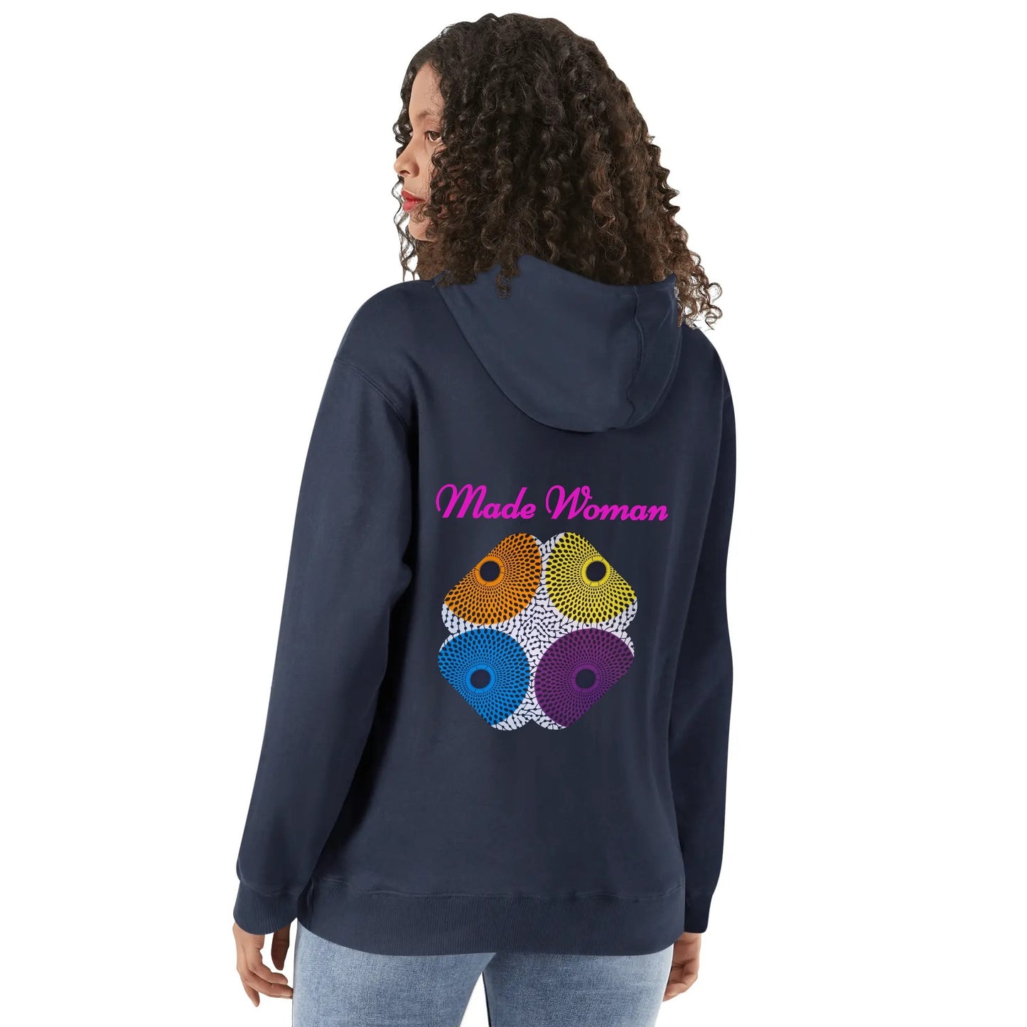 made woman hoodie by tropic dune