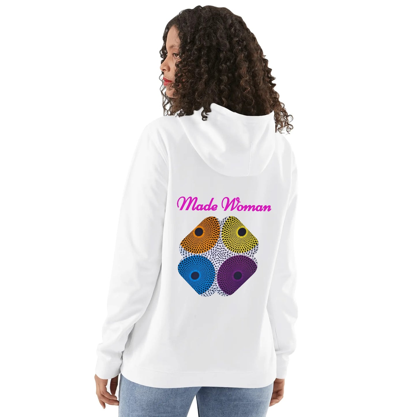 made woman hoodie by tropic dune