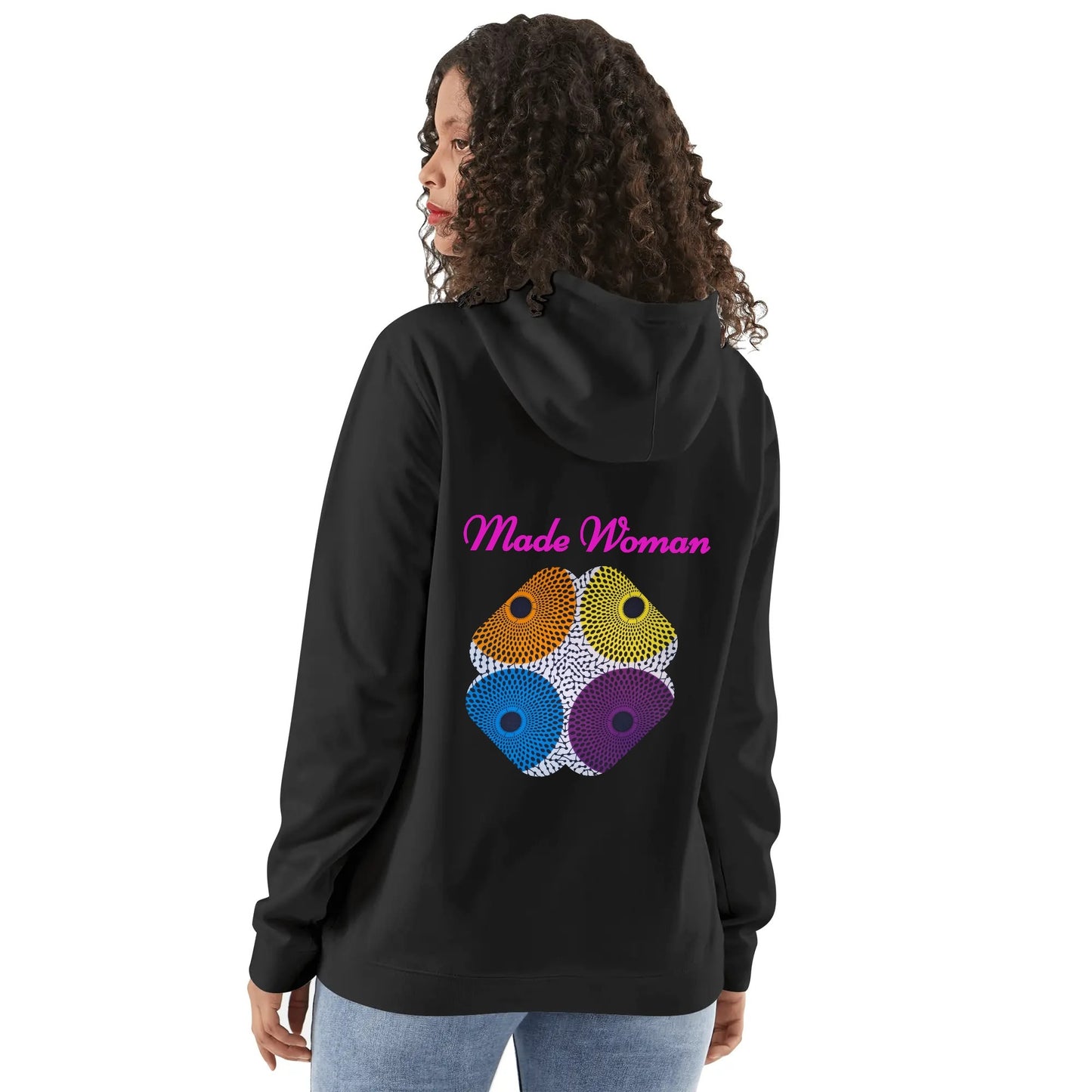 made woman hoodie by tropic dune
