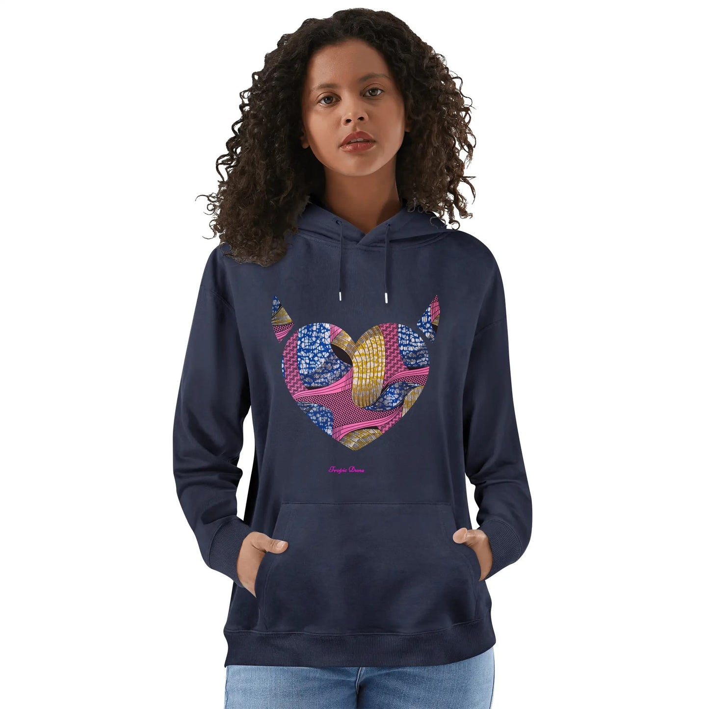 made woman hoodie by tropic dune