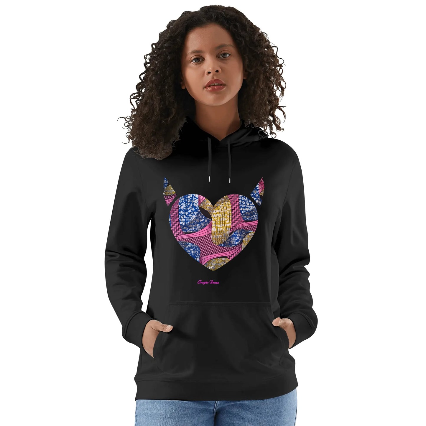 made woman hoodie by tropic dune
