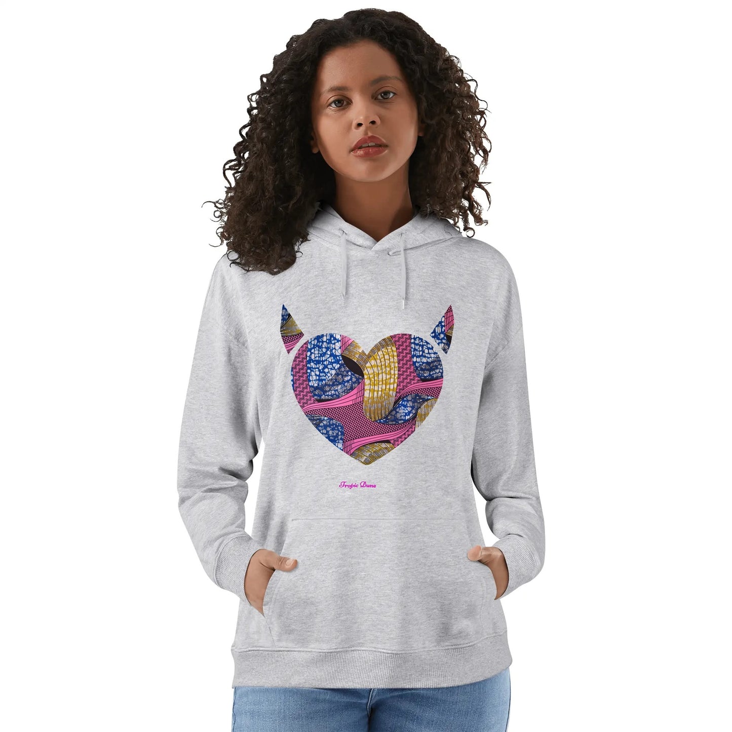 made woman hoodie by tropic dune