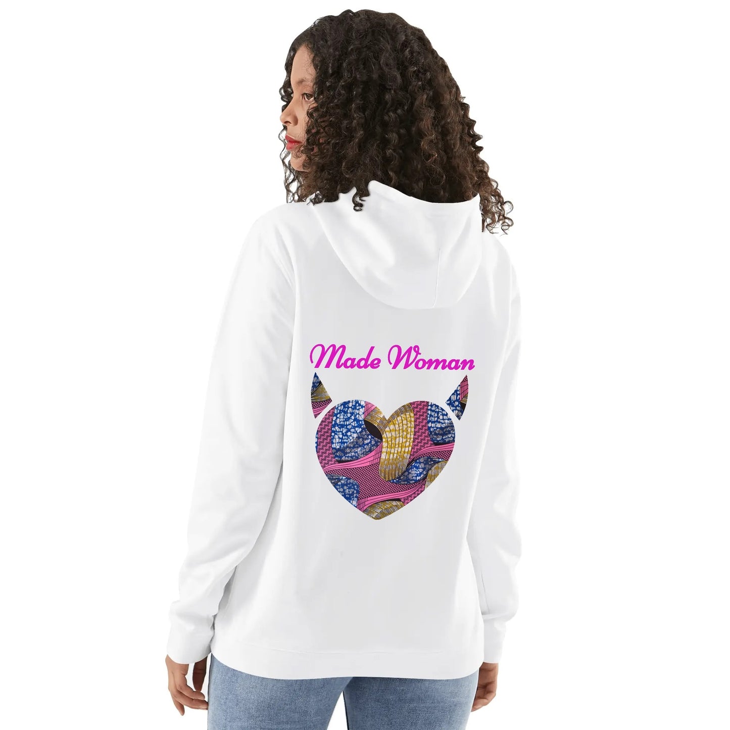 made woman hoodie by tropic dune
