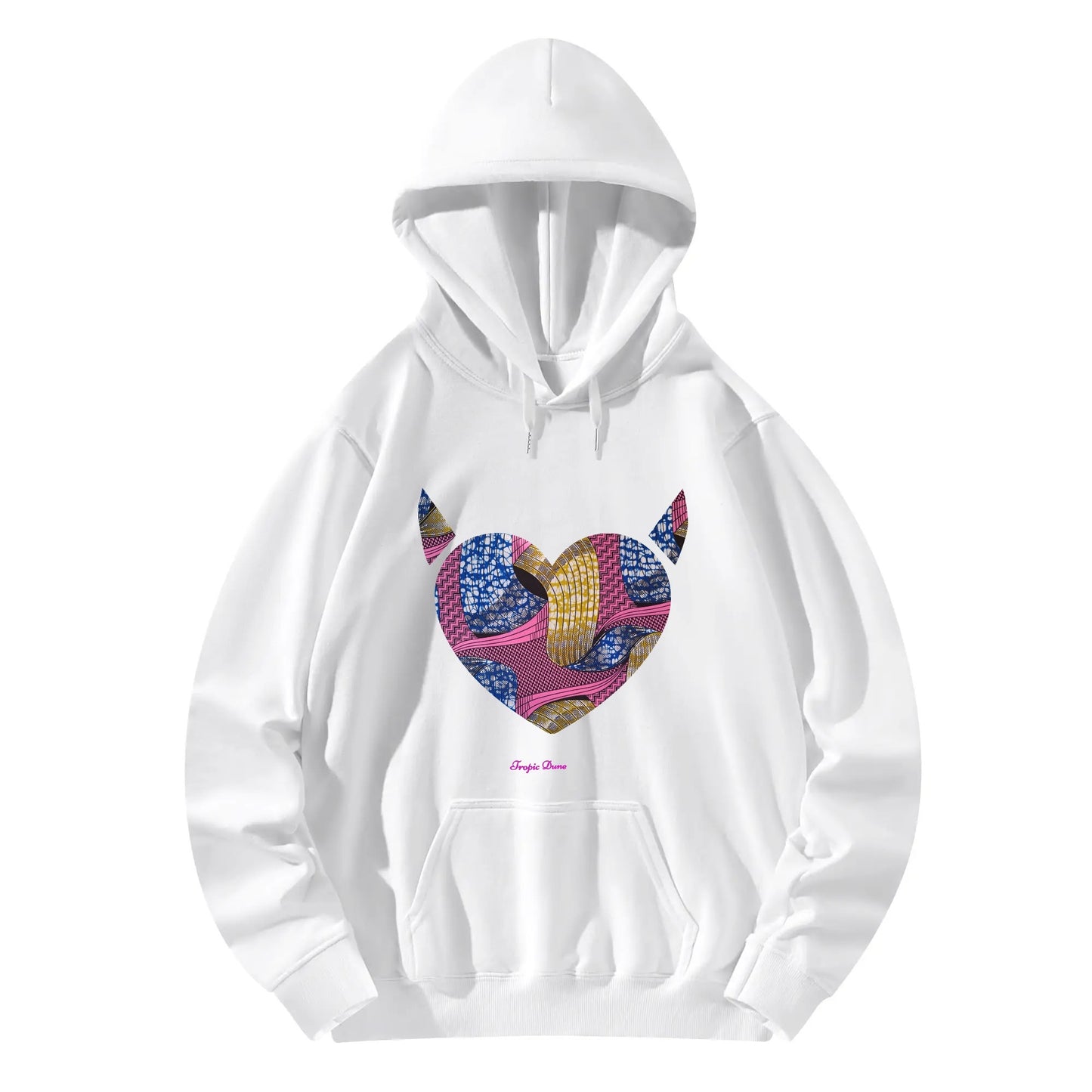 made woman hoodie by tropic dune