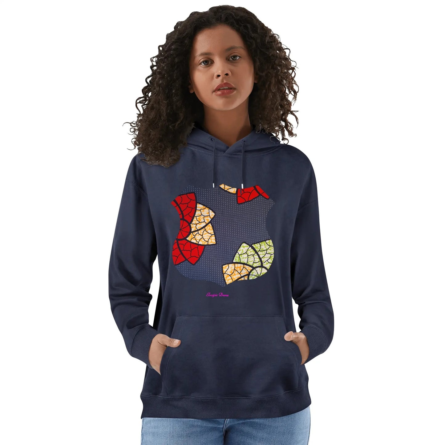 made woman hoodie by tropic dune