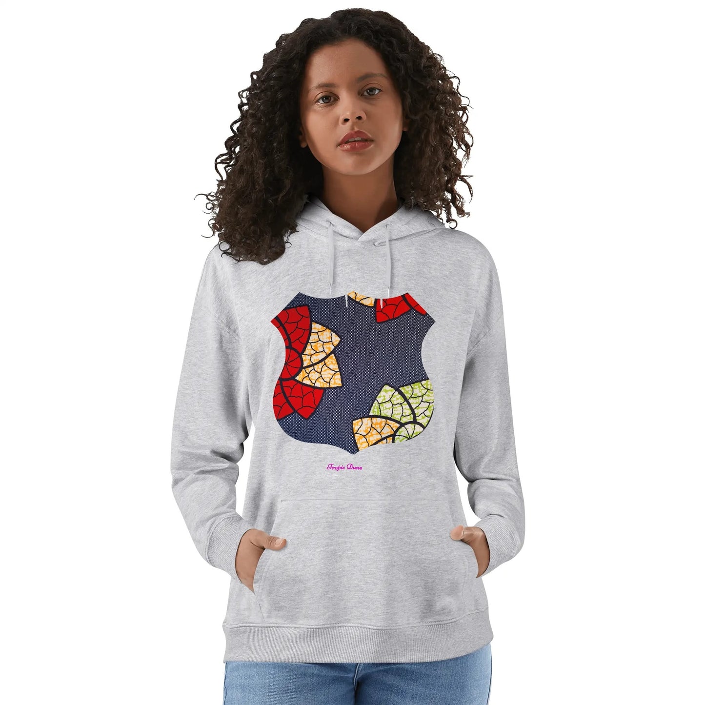 made woman hoodie by tropic dune