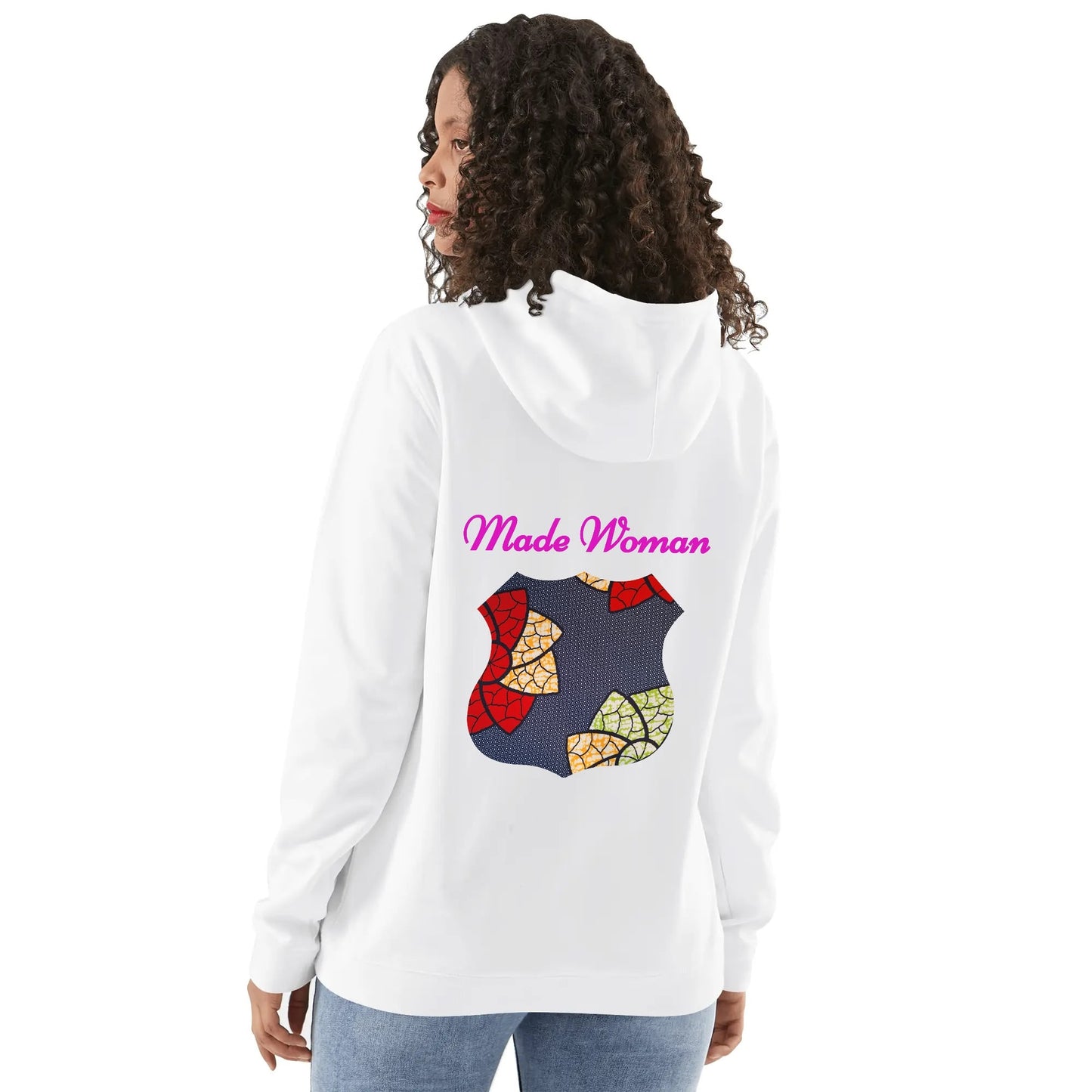 made woman hoodie by tropic dune