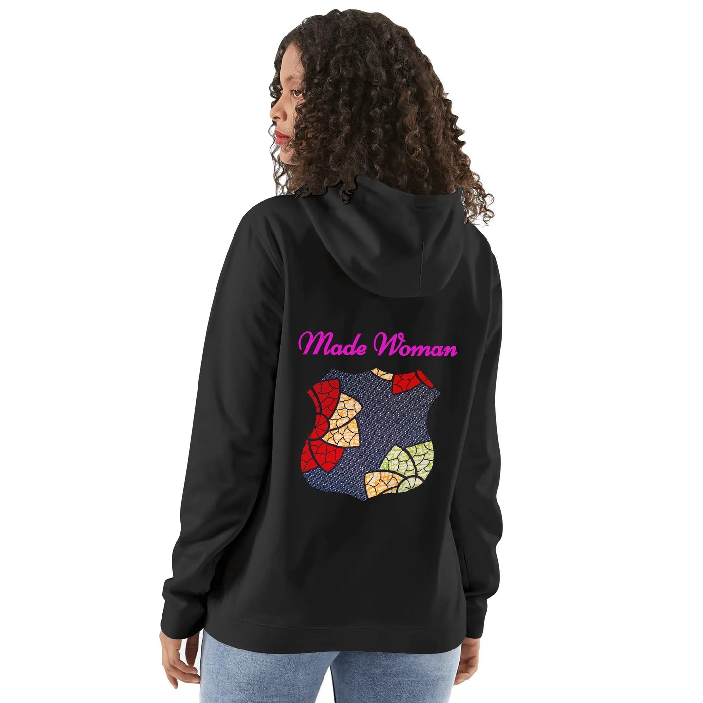 made woman hoodie by tropic dune