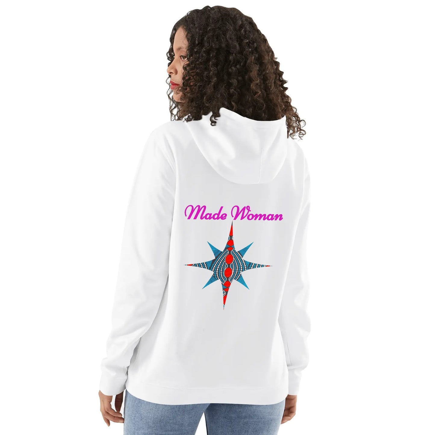 made woman hoodie by tropic dune