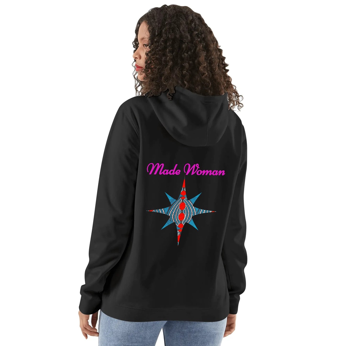 made woman hoodie by tropic dune