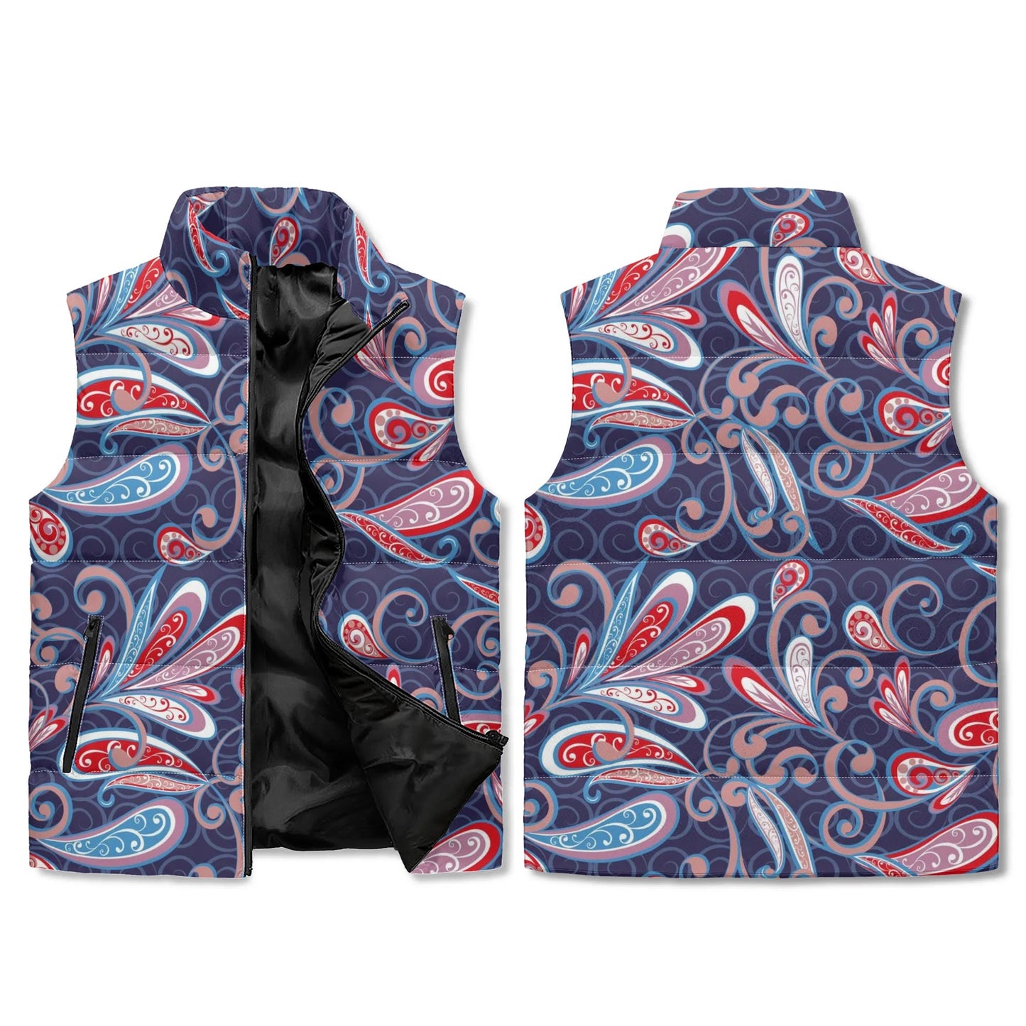 tropic dune puffer vest