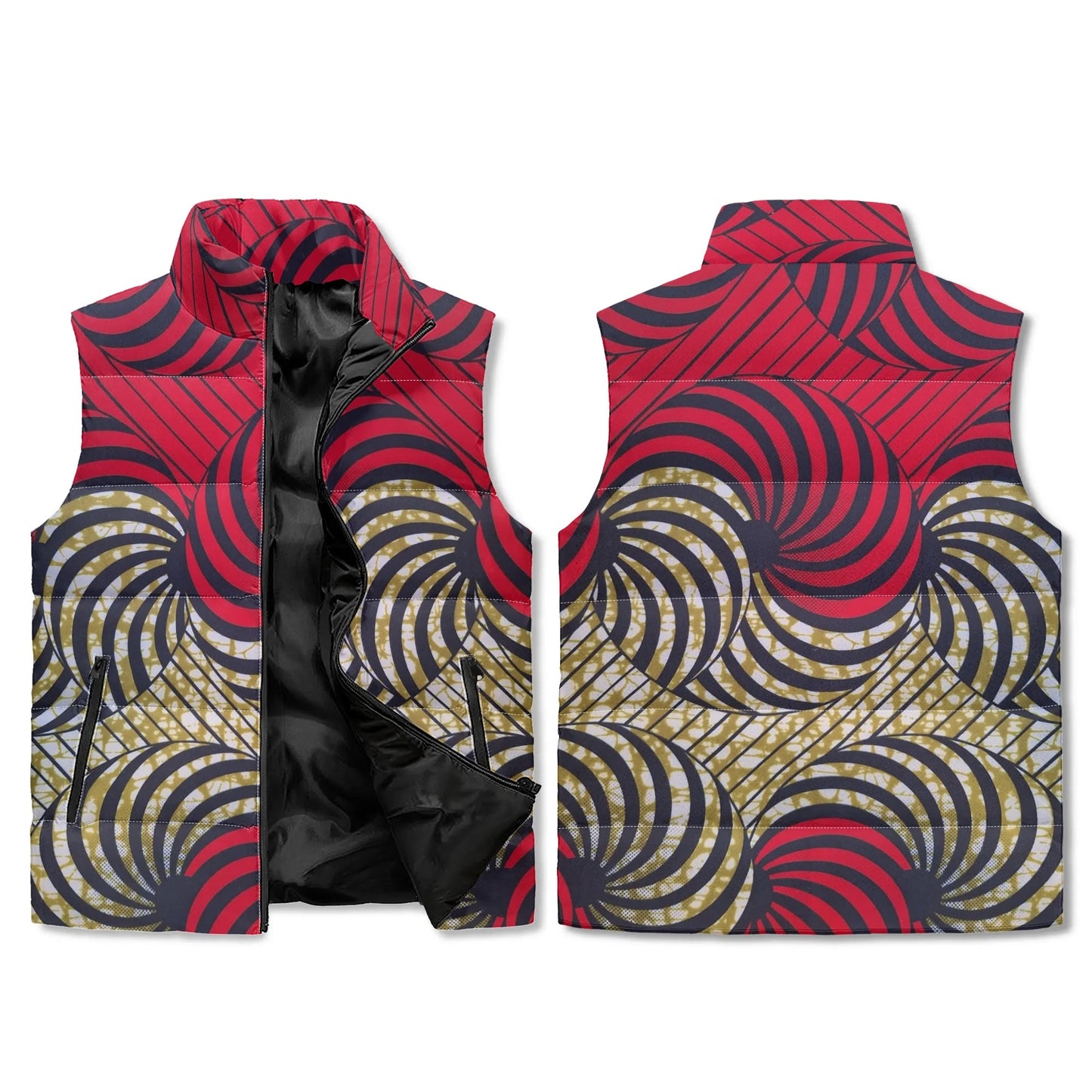 tropic dune puffer vest
