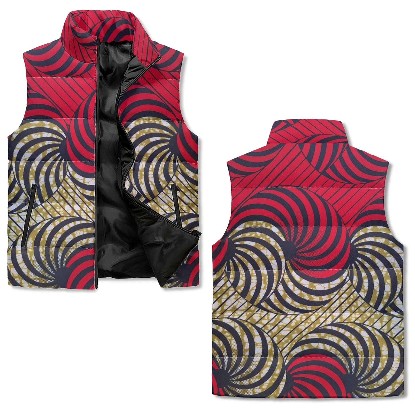 tropic dune puffer vest