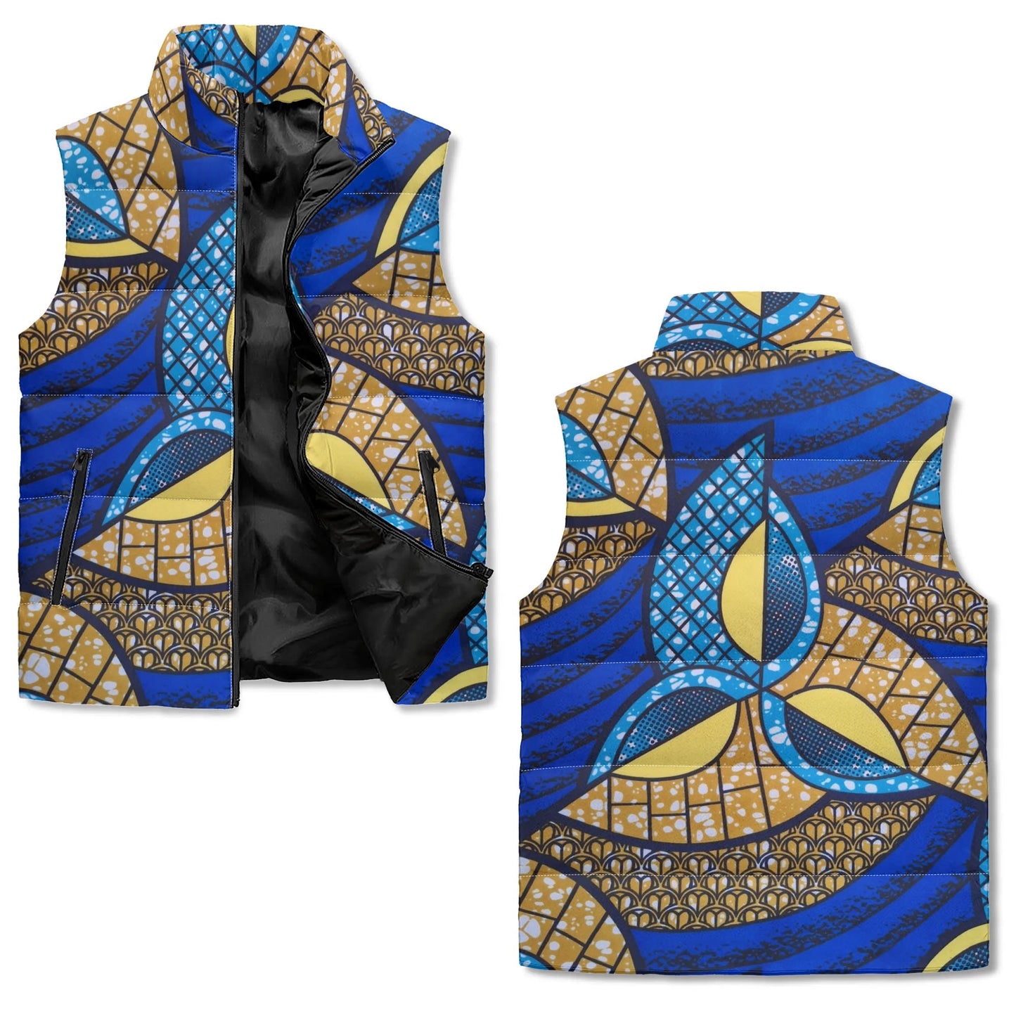tropic dune puffer vest
