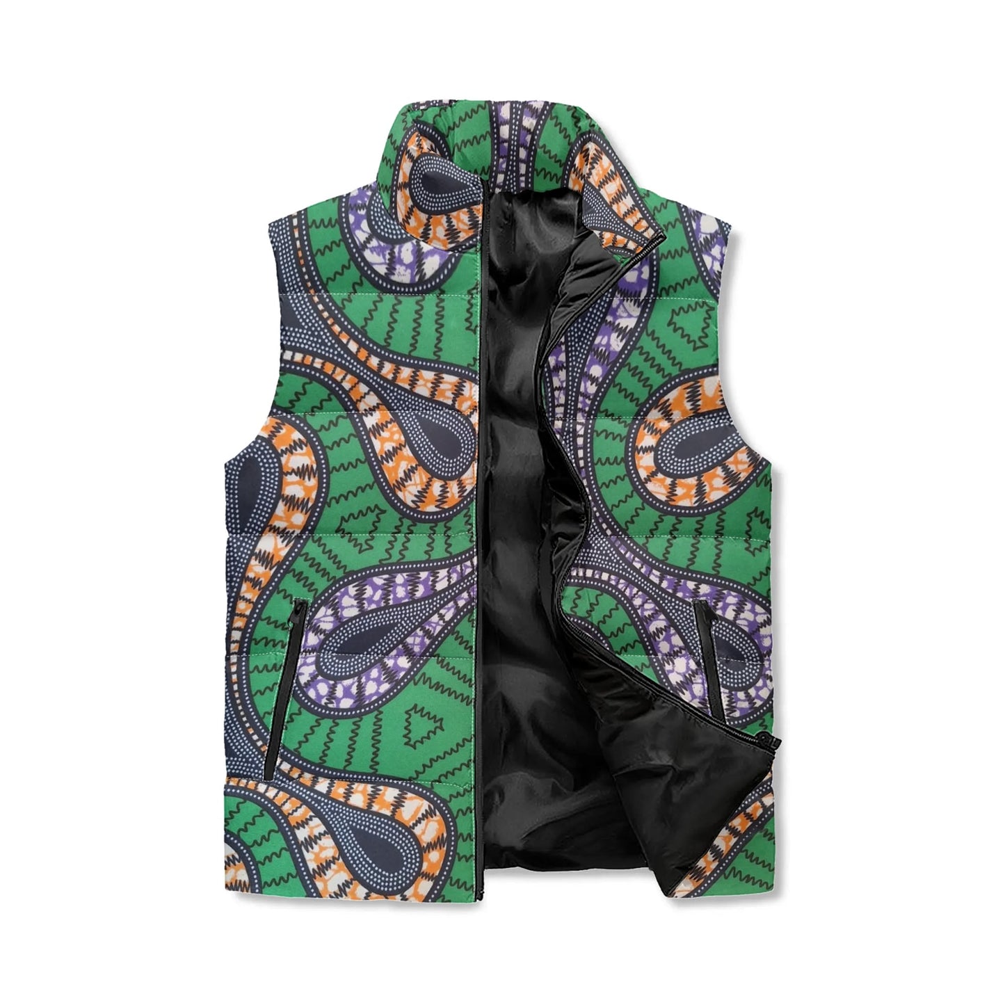 tropic dune puffer vest