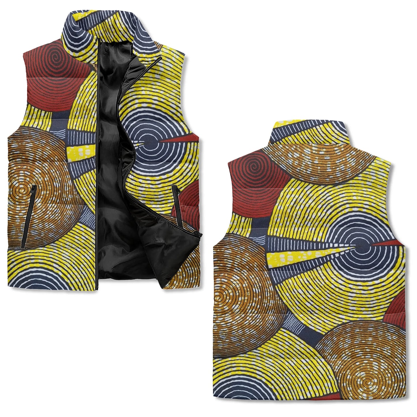 tropic dune puffer vest