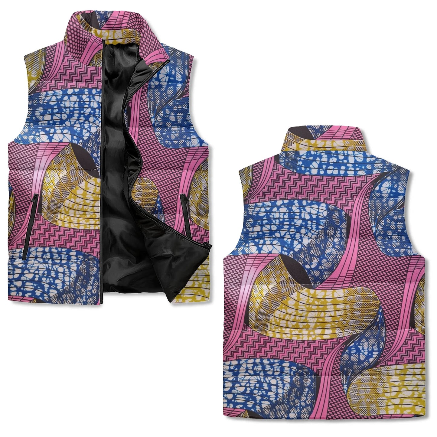 tropic dune puffer vest