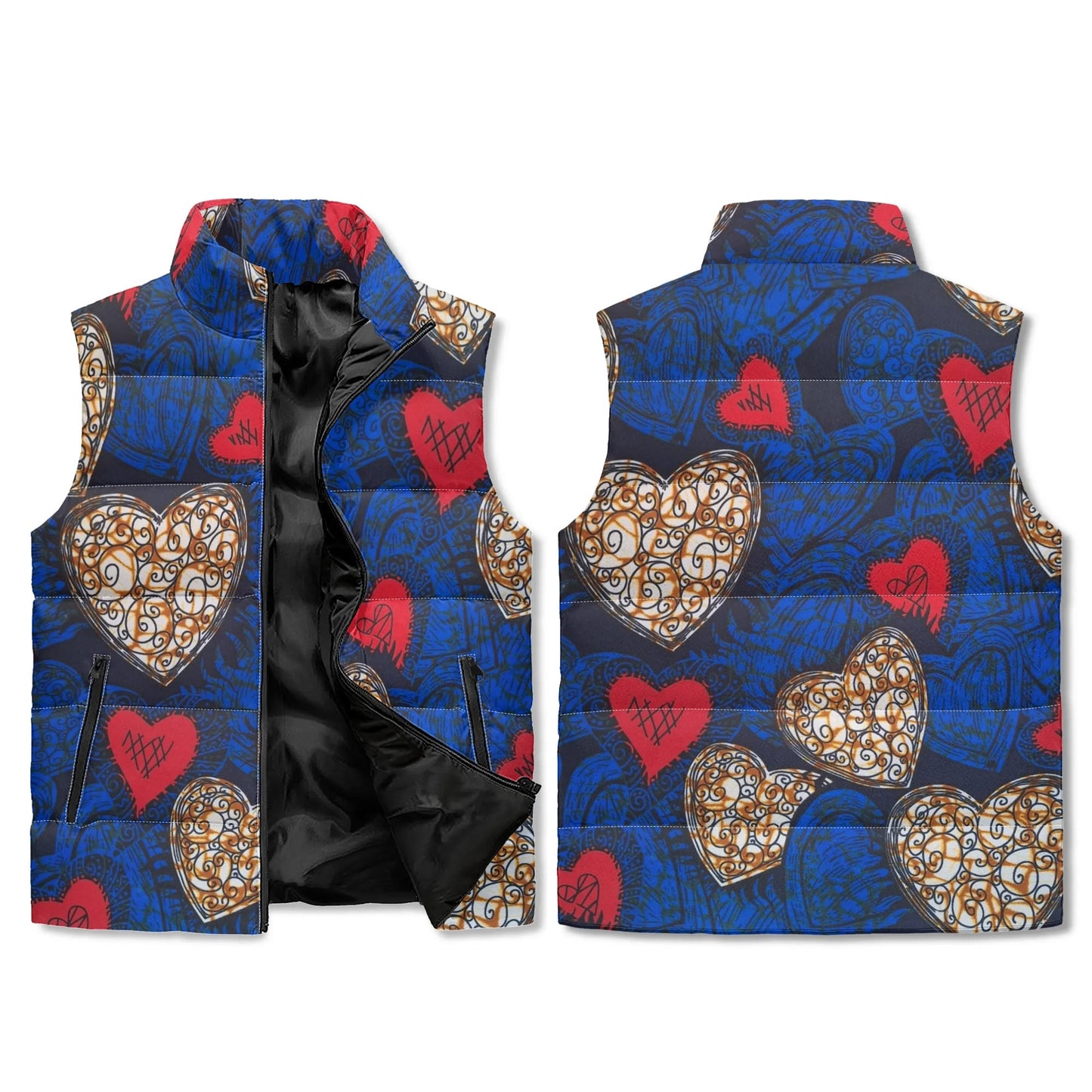 tropic dune puffer vest