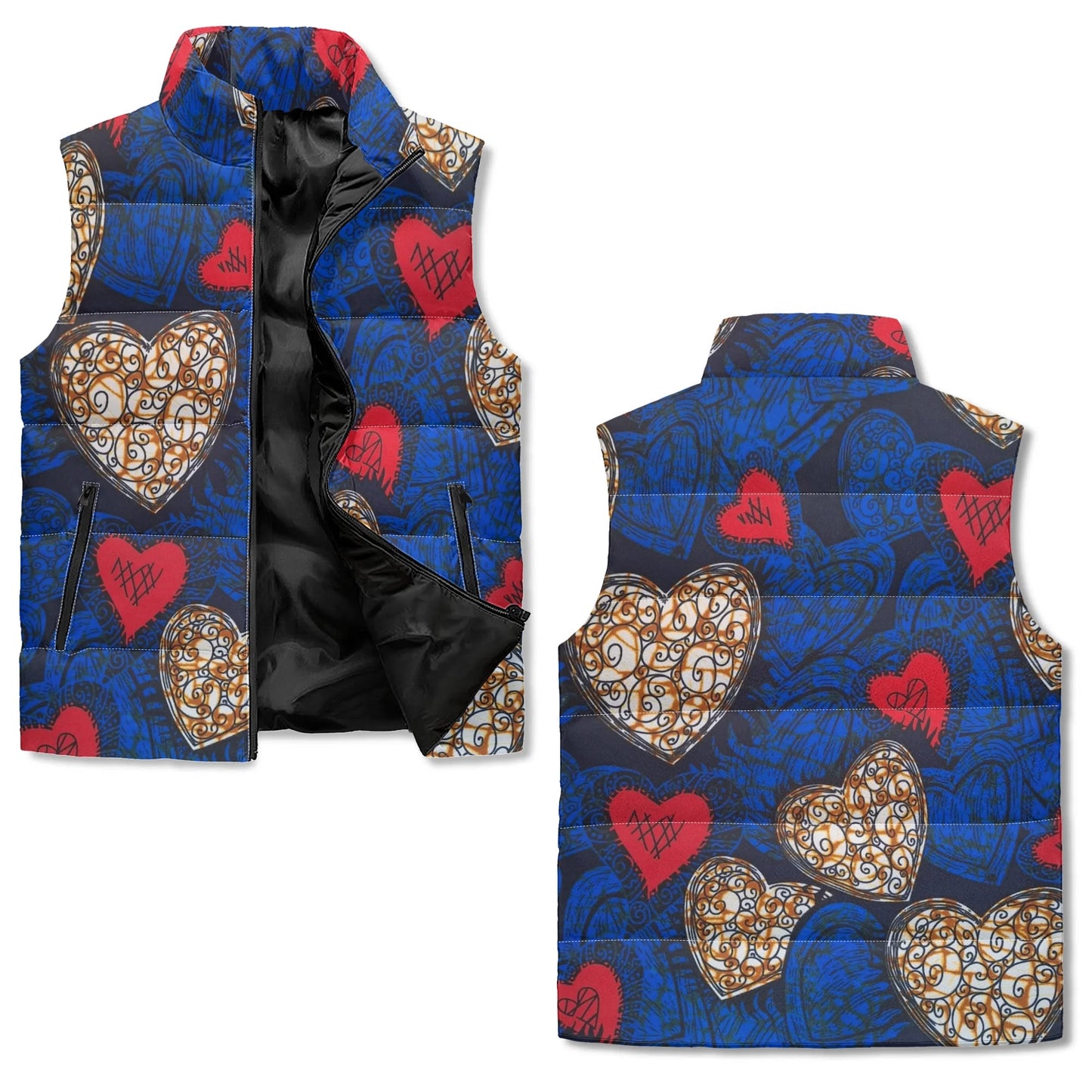 tropic dune puffer vest