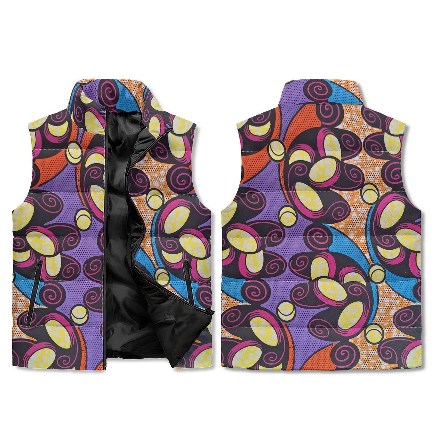 tropic dune puffer vest